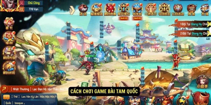 Game Bài Tam Quốc – Trò Chơi 78WIN Đậm Chất Chiến Thuật 5 Cách chơi game bài tam quốc